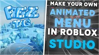 How to Script a MAIN MENU on ROBLOX (BEGINNER FRIENDLY)