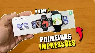 UNBOXING! SMARTWATCH T900 PRO MAX L/ SMARTWATCH BARATO 2023.