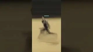 Bunny girl running at incredible speed