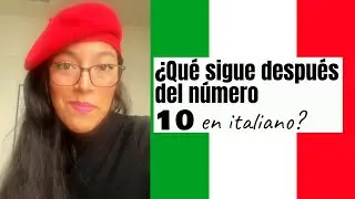 Cómo aprender los números del 1 al 100 en italiano parte 2| adriana languages