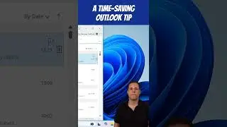 Save an email template in Outlook