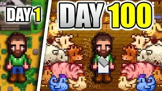 I Played 100 Days of Stardew Valley BUT as a Butcher | Halloween Special