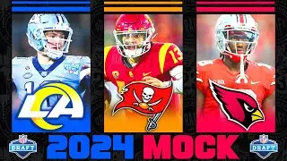 2024 NFL Mock Draft | Way Too Early NFL Mock Draft 2024