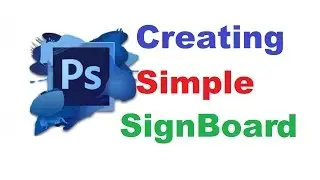 Create Simple Signboard in Photoshop
