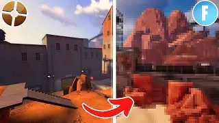 I Recreated TF2's Badwater Basin in Fortnite
