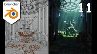 My Blender Journey.  Part 11 - Environments and VFX shots