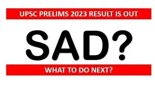 UPSC 2023 RESULT | PRELIMS 2023 RESULT | PRELIMS CUT OFF MARKS | HOW TO SEE MY MARKS | VYSH IAS UPSC