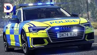 AN ALMIGHTY CRASH! | GTA 5 British Police Mod - UK LSPDFR