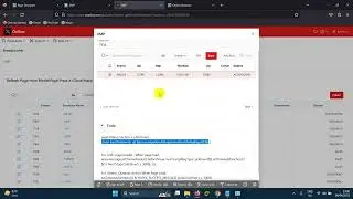 Refresh Model Page Click Close X Icon # Oracle Apex# xfactor