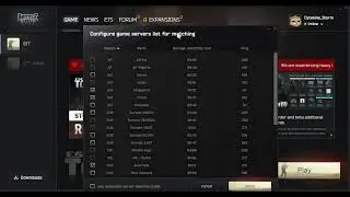 Escape From Tarkov Server Selection