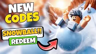 Grow Snowball Race CODES - ROBLOX 2024[GAMEPLAY] 