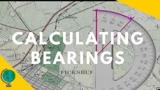 Map Skills - Calculating Bearings in a Geography Examination