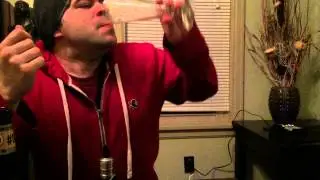 Alphi drinking his vape