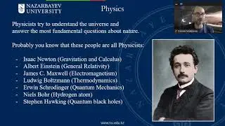 What it means to be a physicist? Daniele Malafarina, Associate professor