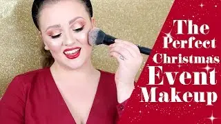 The Perfect Christmas Event Makeup | BEAUTY MINUTE