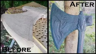 How I Made The GREEN KNIGHT'S AXE