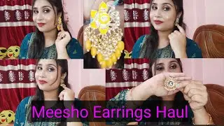 Meesho Earrings Haul || Meesho Earrings Haul Starting-158 || My Honest Review || Soumi makover