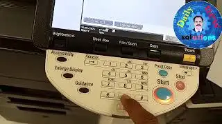 How to reset developer and drum unit in Konica Minolta 283 