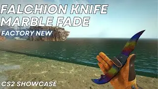 Falchion Knife Marble Fade | CS2 Skin Showcase #953