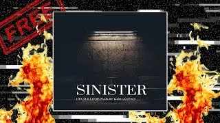 FREE LOOP & DRUM KIT - SINISTER  VOL 1. (PIERRE BOURNE, CUBEATZ, 808 MAFIA SAMPLES STYLE)