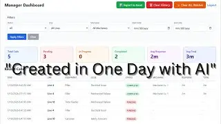 I Built a Maintenance Dispatch System with AI (Full Tutorial + Free Code!)