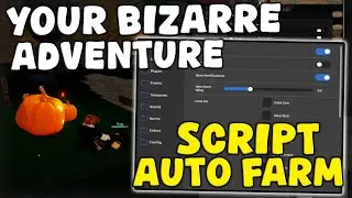 [🎃UPDATE] Roblox Your Bizarre Adventure Script Auto Farm, Items Farm & Kill Aura Pastebin 2025