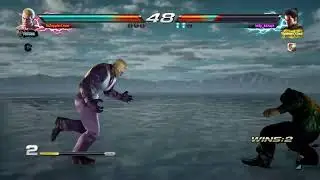 Tekken 7 season 4| Geese Fighting a strong Kazuya