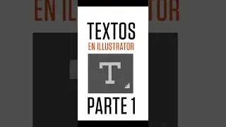 aprendemos a usar textos en #adobeillustrator #diseñografico #tutorialesadobeillustrator