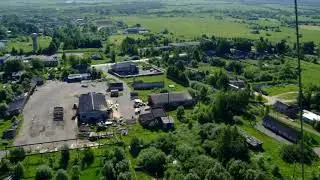 КРУГОВАЯ ПАНОРАМА ЛОКНИ.  Псковская область.