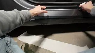 Model Y - PPF for the door sills - installation | Tesla-Protect