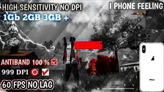 High Sensitivity free fire max & free fire config file@aqeeff 💯☑️  999 DPI |