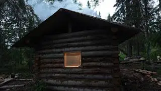 2 ночи в избе. Окуни в болоте. Хариус на 1,5кг.