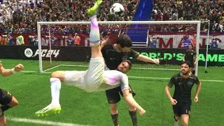EA SPORTS FC 24 Chilena desde corner GOL