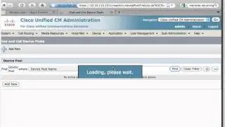 CUCM SERVICE ACTIVATION