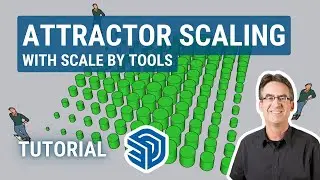 Create Beautiful Parametric Patterns with Attractor-Based Scaling (Scale By Tools Extension)