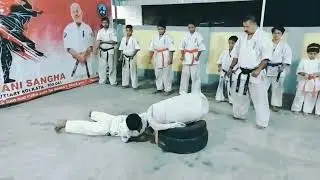 Preparations for the upcoming Karate Tournament ( Pushing a weight of more than 150kgs )