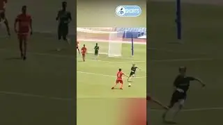 He Run From His Defensive Area To Goal Keeper In A Second WOW  #Shorts