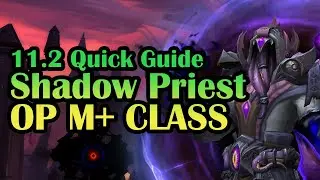 WoW 11.2 Shadow Priest Guide | OP Class with DARK HORSE DPS