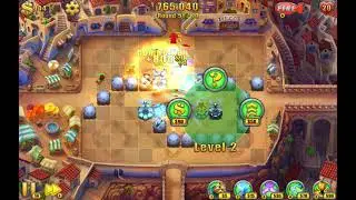 [Fieldrunners 2] : Bizarre Bazaar Heroic perfect + $447 left!! (No items, No Sell)
