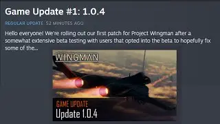 MiG-29, F-18, and SU-27 Can PSM !!! Project Wingman 1.0.4c Update Notes