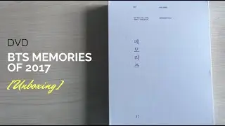 [UNBOXING] BTS (방탄소년단) MEMORIES OF 2017 DVD