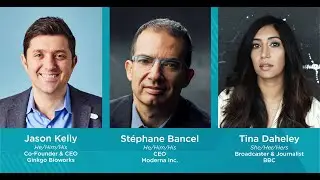 Reimagine Venture with Stéphane Bancel, CEO of Moderna and Jason Kelly, CEO of Ginkgo Bioworks.