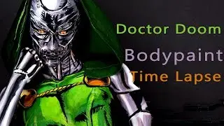 Doctor. DOOM! Body Paint Tutorial Time Lapse