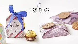 Treat Boxes | DIY Party Favors