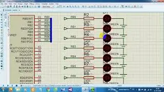 BÀI 2 VIẾT CHƯƠNG TRÌNH HIỆU ỨNG LED SÁNG ĐUỔI PIC16F877A PIC C