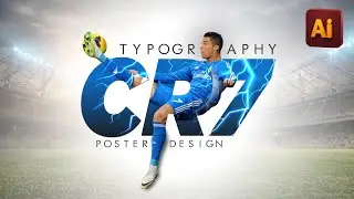 Learn Typography Poster Design in Adobe Illustrator | Illustrator Tutorial