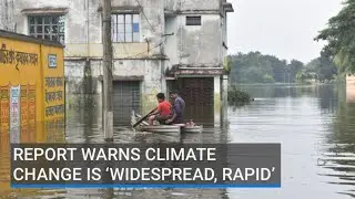 Report warns climate change is 'widespread, rapid'