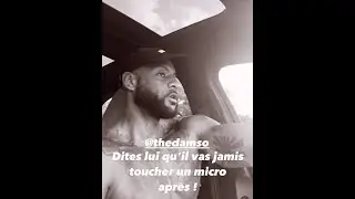 Booba défie Damso, vient on sort un sons tu ne toucheras plus jamais un micro après Dites lui !