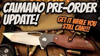 Caimano Pre-Order UPDATE!!!