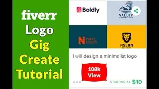 How to make a logo design gig in Fiverr